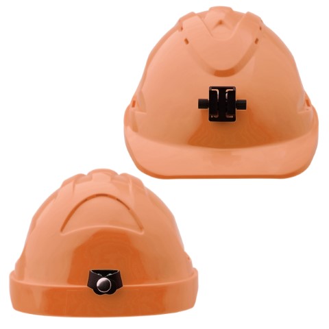 PROCHOICE V9 HARD HAT UNVENT LAMP BRACK RATCHET HARN - ORANGE